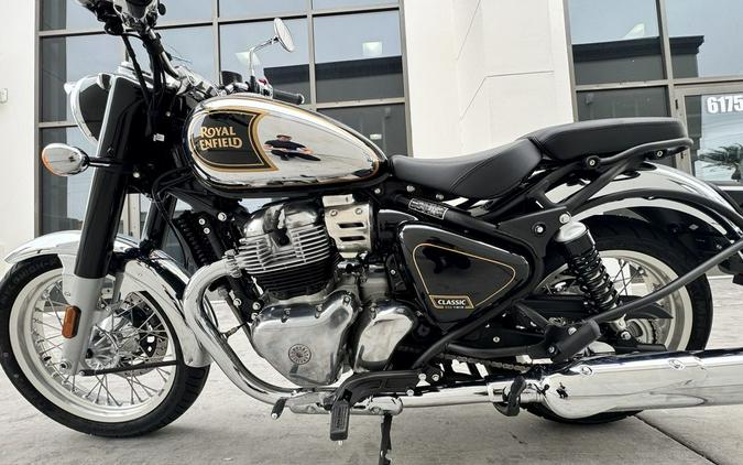 2026 Royal Enfield Classic 650 Black Chrome