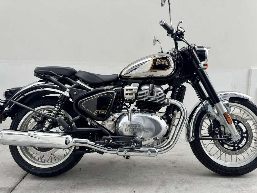 2026 Royal Enfield Classic 650 Black Chrome