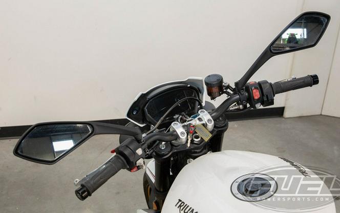 2018 Triumph Street Triple R - Low Crystal White Metallic