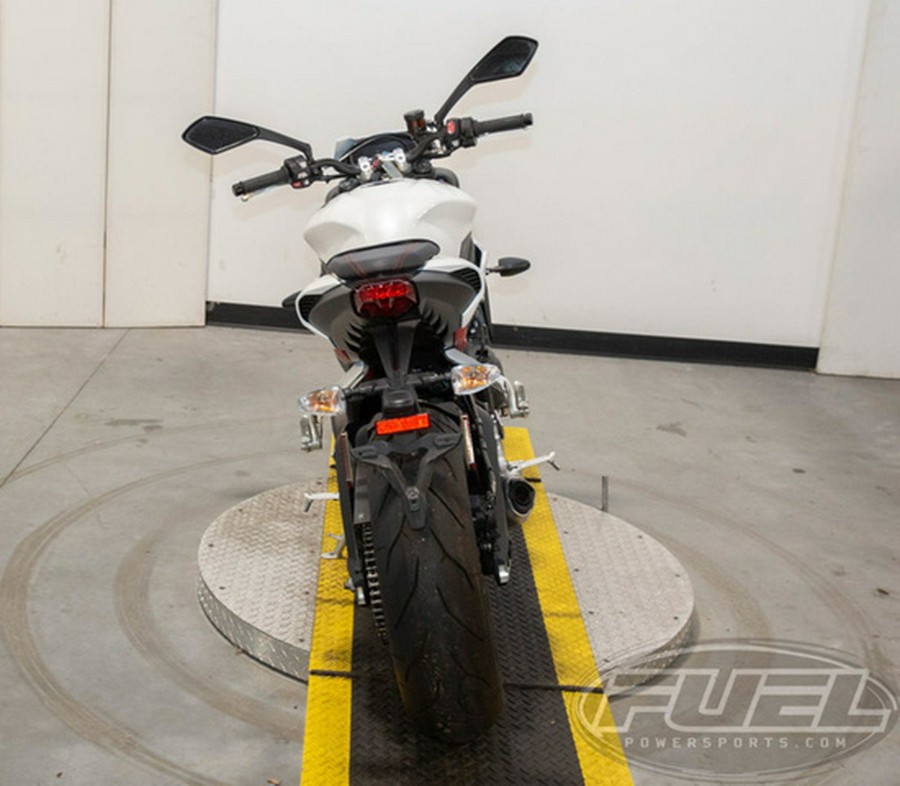 2018 Triumph Street Triple R - Low Crystal White Metallic