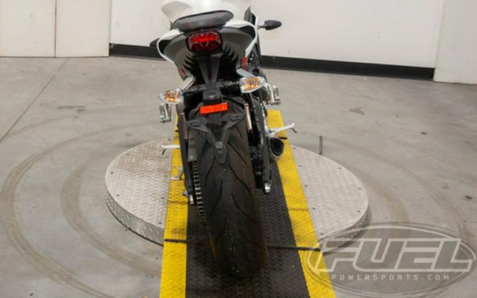 2018 Triumph Street Triple R - Low Crystal White Metallic