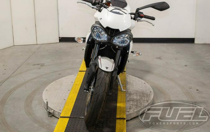 2018 Triumph Street Triple R - Low Crystal White Metallic