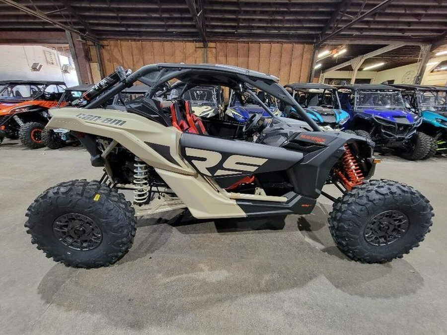 2023 Can-Am® Maverick X3 X rs Turbo RR With Smart-Shox Desert Tan / Carbon Black / Magma