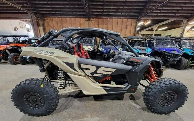 2023 Can-Am® Maverick X3 X rs Turbo RR With Smart-Shox Desert Tan / Carbon Black / Magma