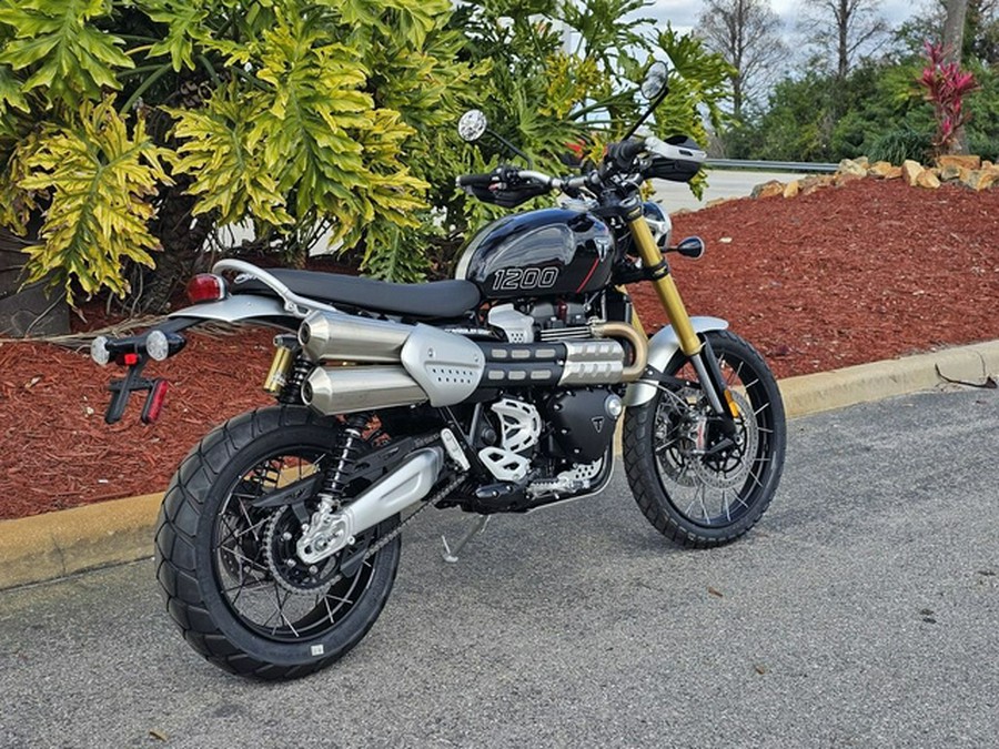 2024 Triumph Scrambler 1200 XE Phantom Black / Storm Grey