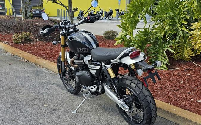 2024 Triumph Scrambler 1200 XE Phantom Black / Storm Grey