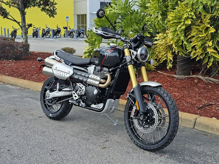 2024 Triumph Scrambler 1200 XE Phantom Black / Storm Grey