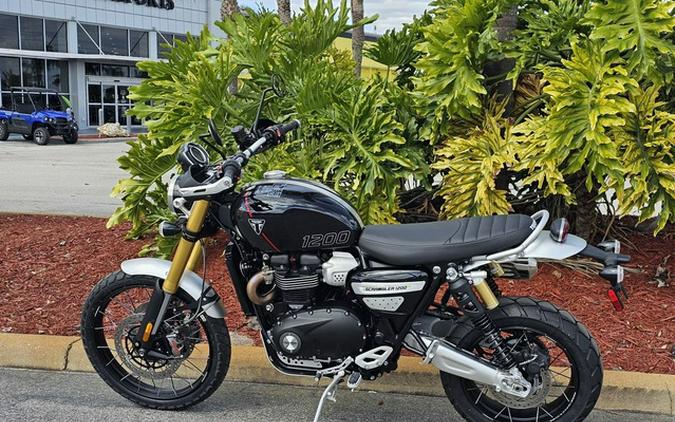 2024 Triumph Scrambler 1200 XE Phantom Black / Storm Grey