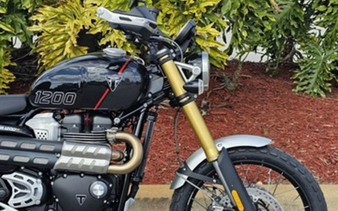 2024 Triumph Scrambler 1200 XE Phantom Black / Storm Grey