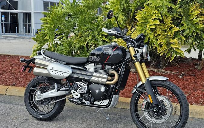 2024 Triumph Scrambler 1200 XE Phantom Black / Storm Grey