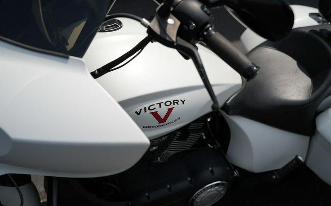 2016 Victory Motorcycles Cross Country Suede Pearl White
