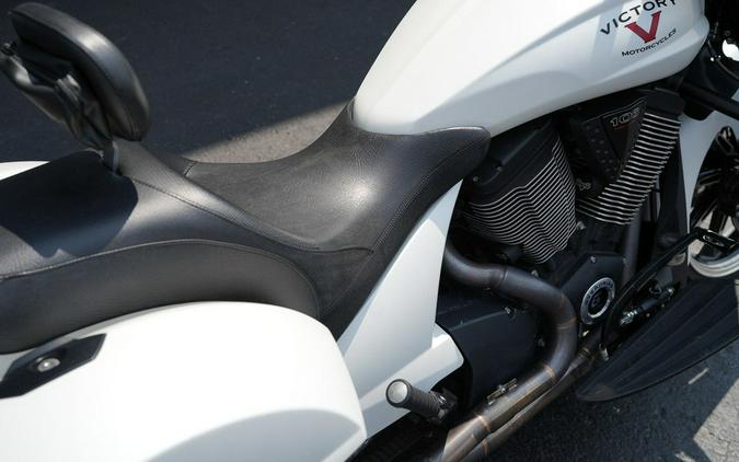 2016 Victory Motorcycles Cross Country Suede Pearl White