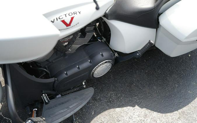 2016 Victory Motorcycles Cross Country Suede Pearl White