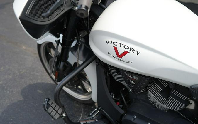 2016 Victory Motorcycles Cross Country Suede Pearl White