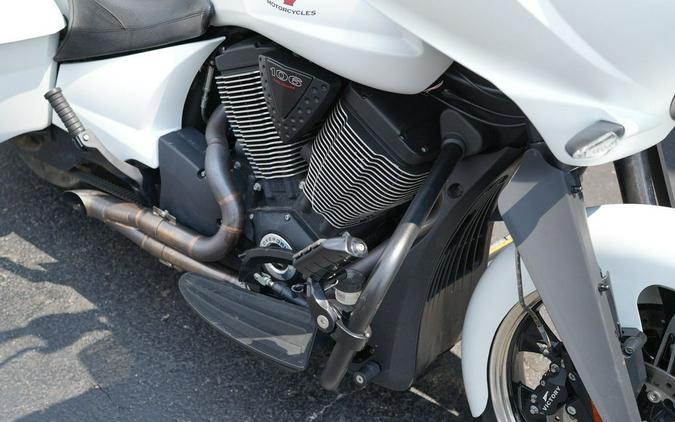 2016 Victory Motorcycles Cross Country Suede Pearl White