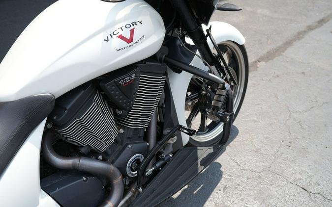 2016 Victory Motorcycles Cross Country Suede Pearl White