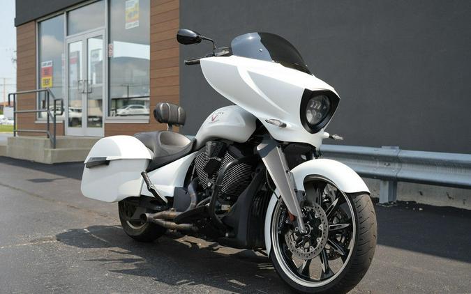 2016 Victory Motorcycles Cross Country Suede Pearl White