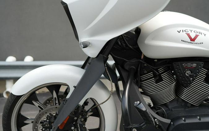 2016 Victory Motorcycles Cross Country Suede Pearl White