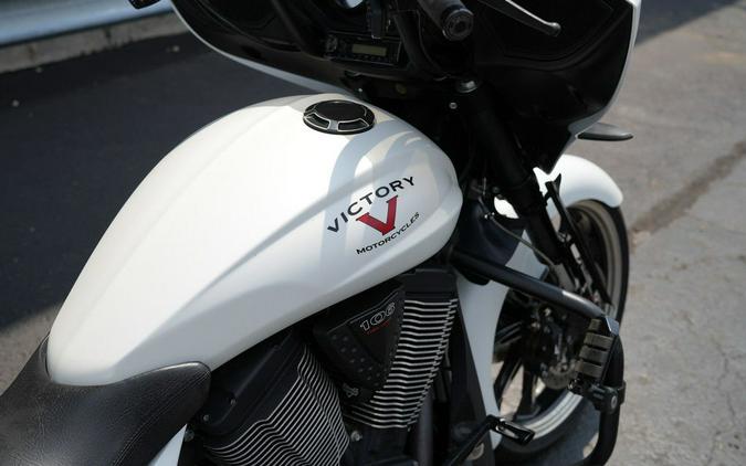 2016 Victory Motorcycles Cross Country Suede Pearl White