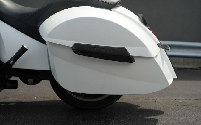 2016 Victory Motorcycles Cross Country Suede Pearl White