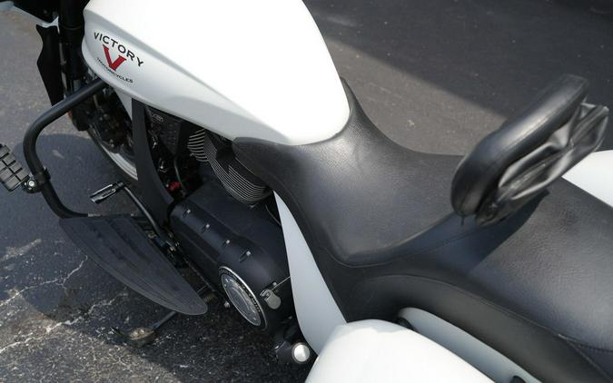 2016 Victory Motorcycles Cross Country Suede Pearl White