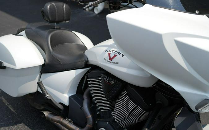 2016 Victory Motorcycles Cross Country Suede Pearl White