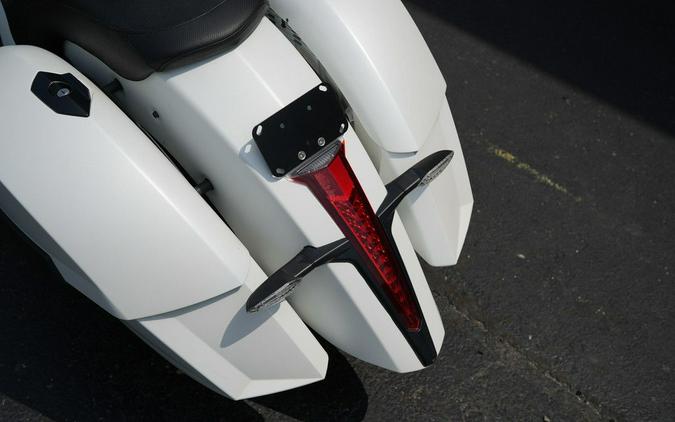 2016 Victory Motorcycles Cross Country Suede Pearl White