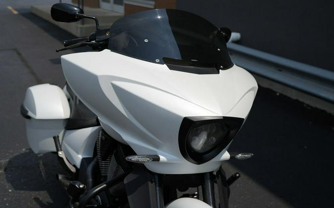 2016 Victory Motorcycles Cross Country Suede Pearl White