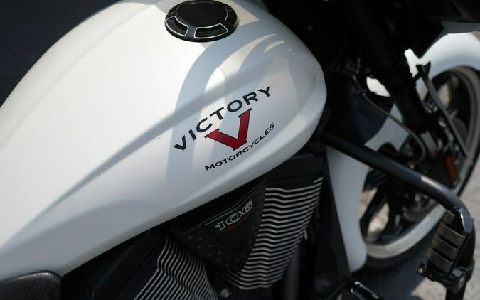 2016 Victory Motorcycles Cross Country Suede Pearl White