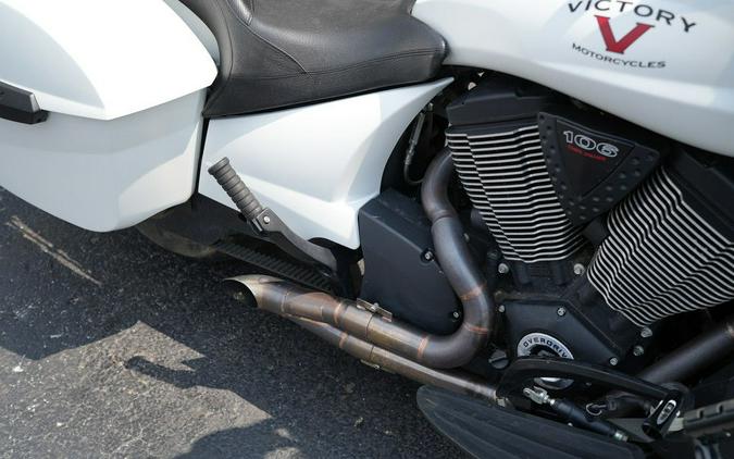 2016 Victory Motorcycles Cross Country Suede Pearl White