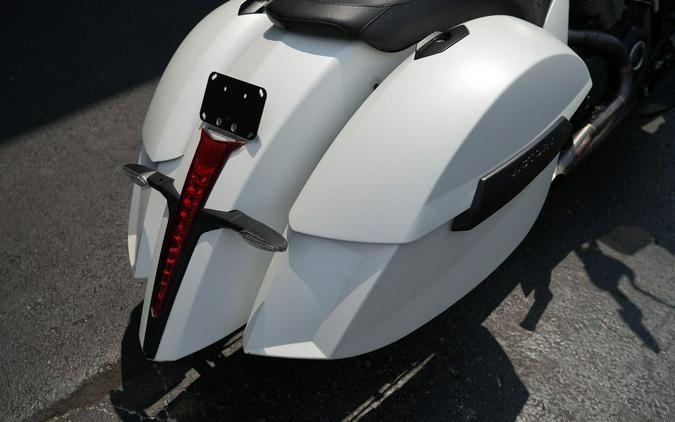 2016 Victory Motorcycles Cross Country Suede Pearl White