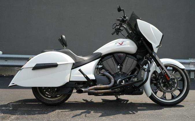 2016 Victory Motorcycles Cross Country Suede Pearl White