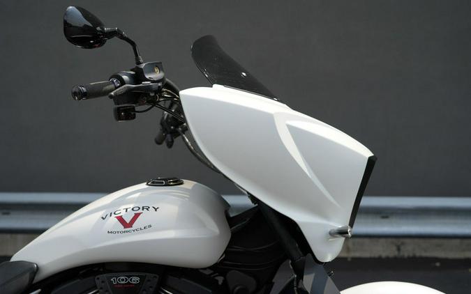 2016 Victory Motorcycles Cross Country Suede Pearl White
