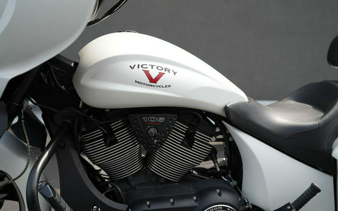 2016 Victory Motorcycles Cross Country Suede Pearl White