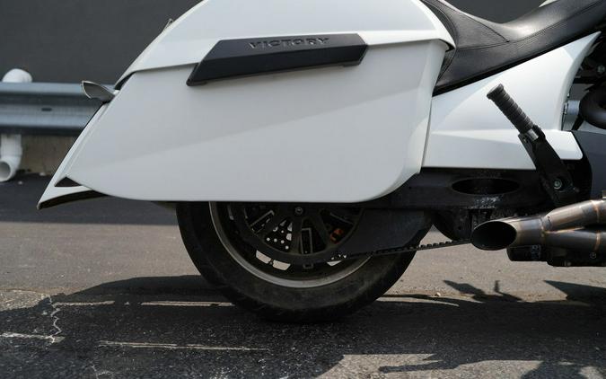 2016 Victory Motorcycles Cross Country Suede Pearl White
