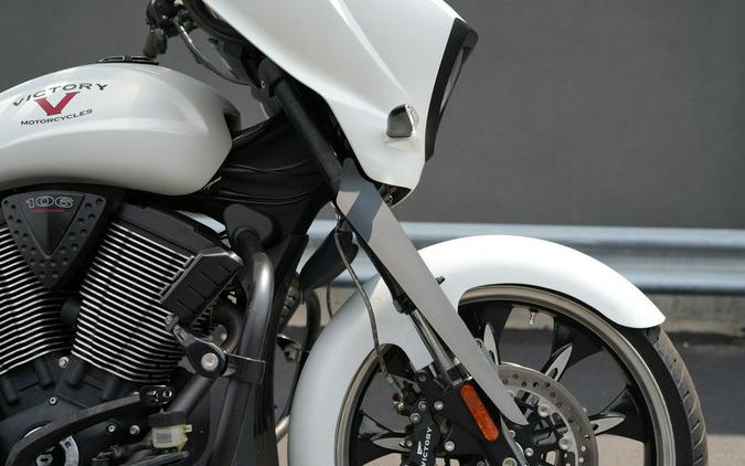 2016 Victory Motorcycles Cross Country Suede Pearl White