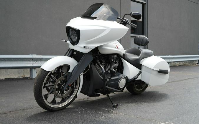 2016 Victory Motorcycles Cross Country Suede Pearl White