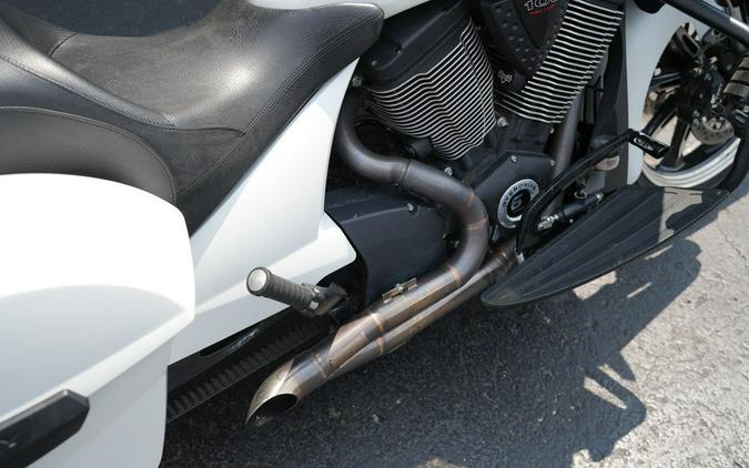 2016 Victory Motorcycles Cross Country Suede Pearl White