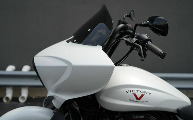 2016 Victory Motorcycles Cross Country Suede Pearl White