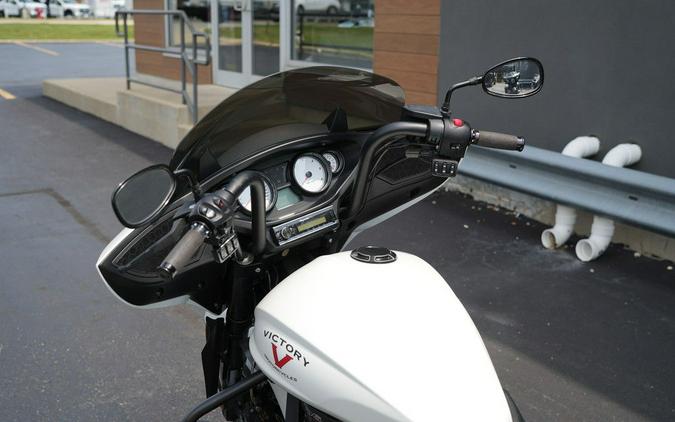 2016 Victory Motorcycles Cross Country Suede Pearl White