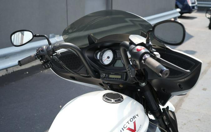 2016 Victory Motorcycles Cross Country Suede Pearl White