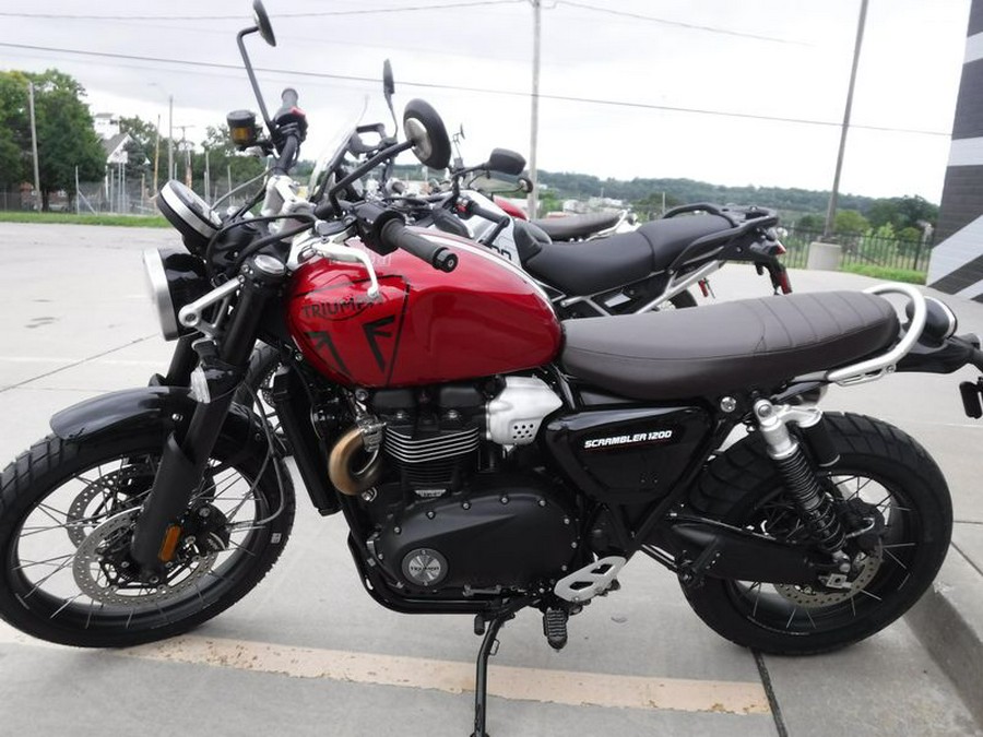 New 2024 Triumph Scrambler 1200 X Motorcycle in Kansas City, MO