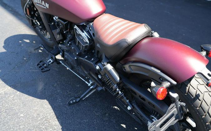 2022 Indian Motorcycle Scout Bobber ABS Maroon Metallic Smoke