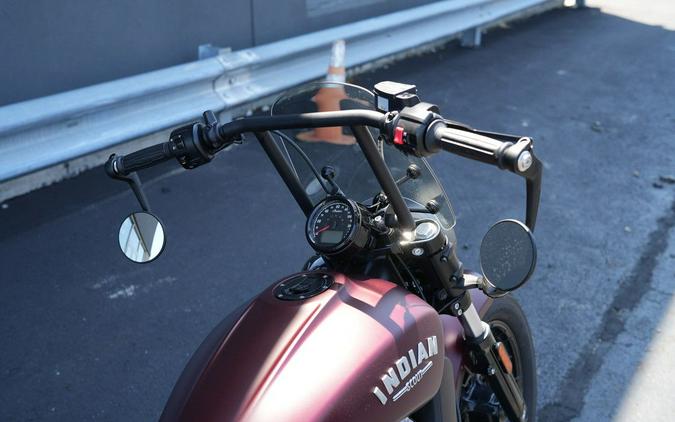 2022 Indian Motorcycle Scout Bobber ABS Maroon Metallic Smoke