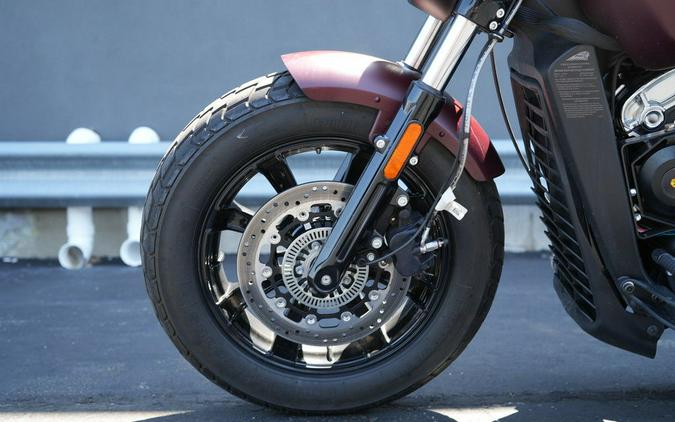 2022 Indian Motorcycle Scout Bobber ABS Maroon Metallic Smoke