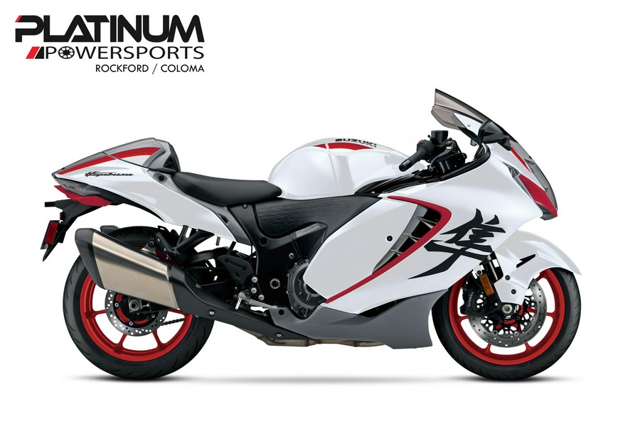 2027 Suzuki Hayabusa Special Edition Pearl Brilliant White / Metallic Oort Gray No.3