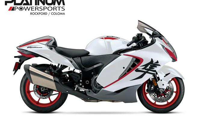 2027 Suzuki Hayabusa Special Edition Pearl Brilliant White / Metallic Oort Gray No.3