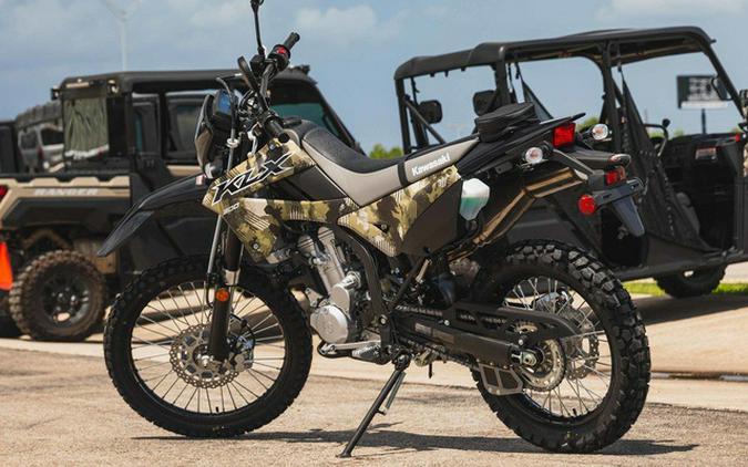 2026 Kawasaki KLX300 Cypher Camo Beige