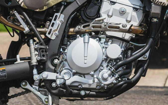 2026 Kawasaki KLX300 Cypher Camo Beige