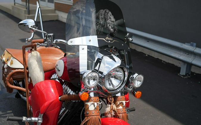 2019 Indian Motorcycle Chief Vintage Icon Series Patriot Red/Pearl White